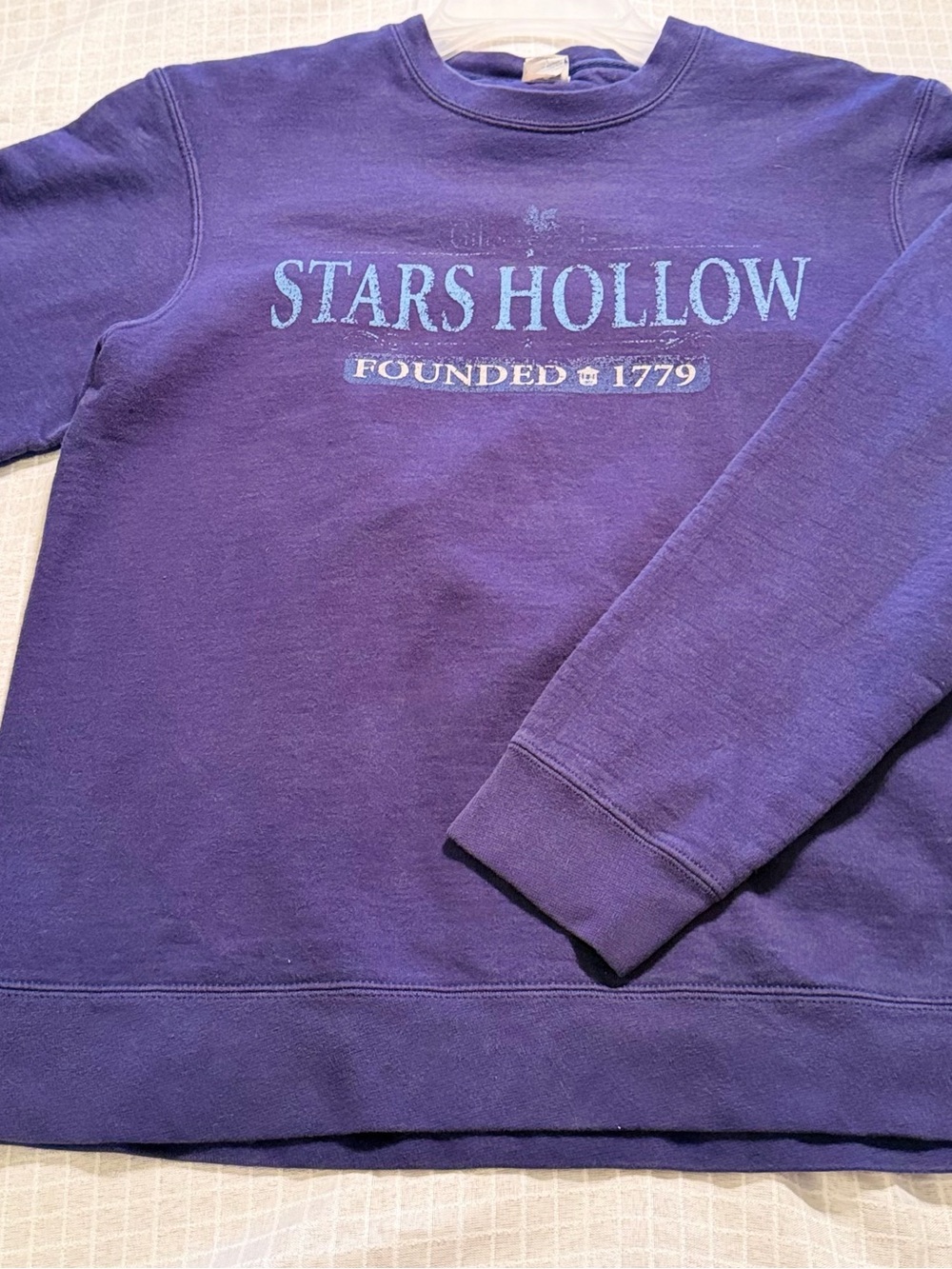 Stars Hollow Purple Crewneck Sweatshirt